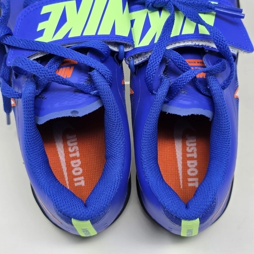 Nike Zoom Rival SD 2 Racer Throwing‎ Shoes Blue White 685134-400 Mens Size 5 New
